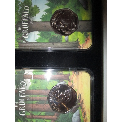 229 - A limited edition boxed set of Gruffalo coins and stamps, set No 20 of 750, in good pre-owned condit... 