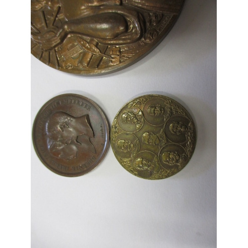 179 - A parcel of antique and later commemorative medallions, all in circulated condition