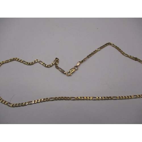 97 - A vintage 9ct yellow gold necklace chain, approx. linear length 45cm, approx. weight 8.5g in useable... 