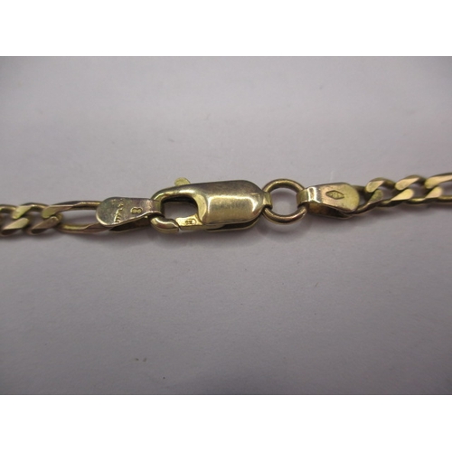 97 - A vintage 9ct yellow gold necklace chain, approx. linear length 45cm, approx. weight 8.5g in useable... 