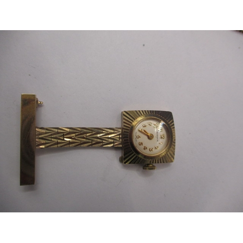 118 - Two vintage 9ct gold cased watches, each with integral gold straps, approx. gross parcel weight 35.2... 