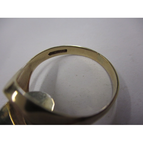 47 - A vintage 9ct gold masonic swivel signet ring, approx. ring size ‘V+’, approx. weight 4.5g, in useab... 