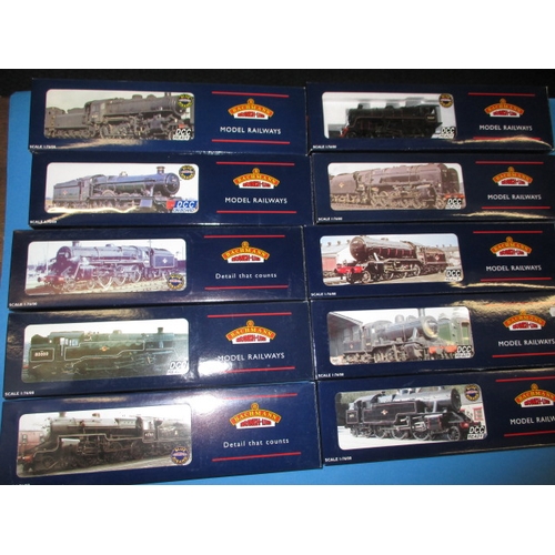 320 - 10 Bachmann branch-line ‘00’ model railway locos, all in original boxes most look unopened