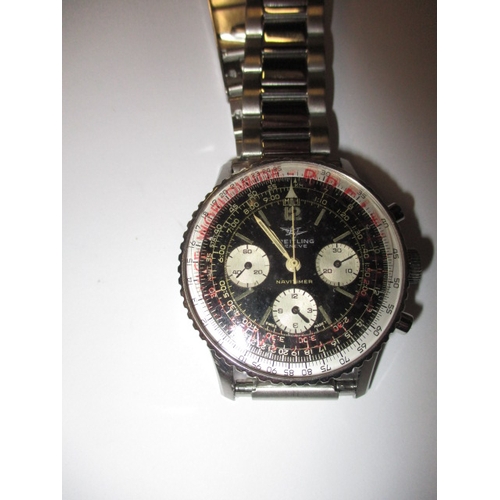 120 - A Breitling Navitimer watch, serial number 1084552, dating C1965. Having been fully serviced by Brei... 