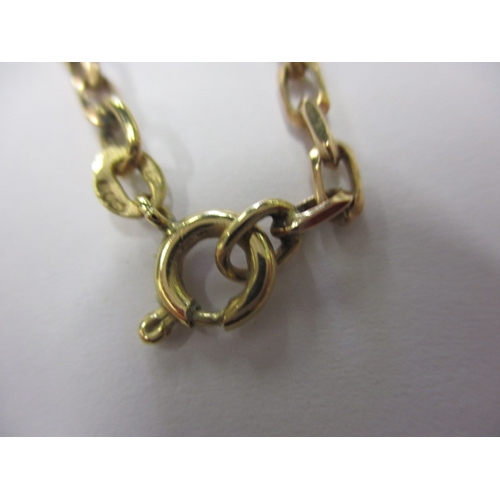 50 - A vintage 9ct yellow gold necklace chain, approx. linear length 48cm, approx. weight 8.8g in useable... 