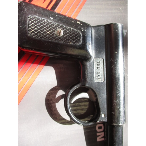 240 - 2 Vintage GAT air pistols, both in working order with use-related marks