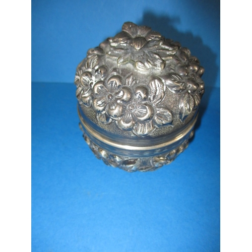 153 - 2 Greek orthodox church 900 grade silver host pots, one with gilt wash lining, approx. parcel weight... 