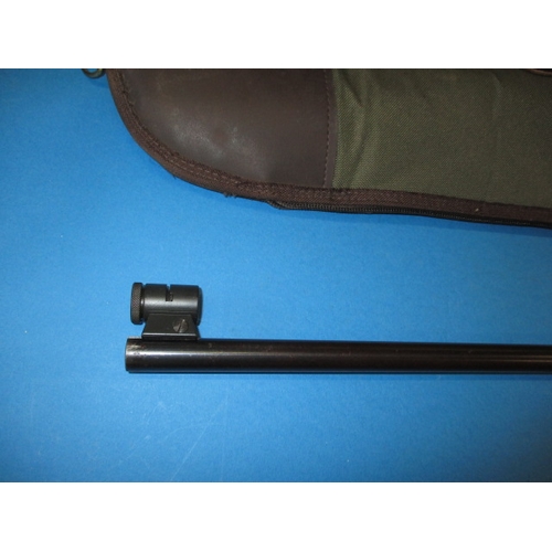 245 - A Weihrauch HW85, 5.5mm break barrel air rifle, open sights and gun slip, in good working order