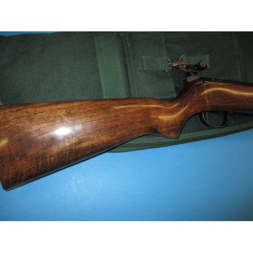 246 - A Webley mark 3 SuperTarget .177 underlever air rifle, in good working order with light use-related ... 