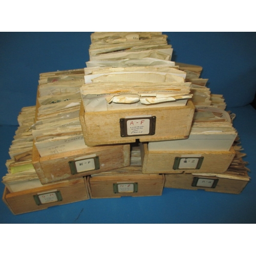 255 - A very large quantity of vintage world stamps, all in used condition