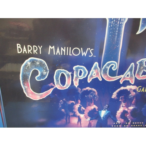 340 - A genuine theatre foyer promotional poster for the musical COPACABANA, approx. size 59x44cm, the for... 