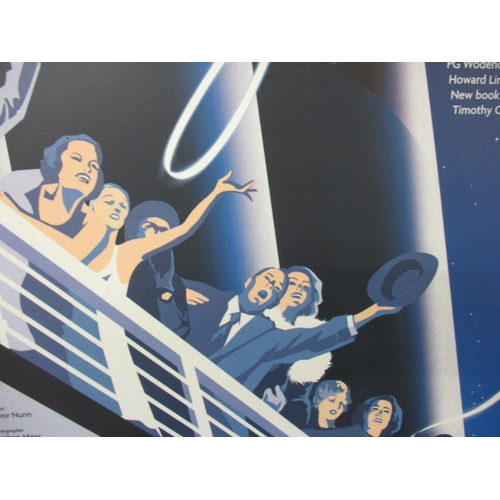 348 - A genuine theatre foyer promotional poster for the musical “Anything Goes”, approx. size 80x54cm, th... 