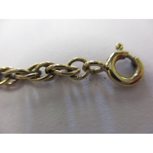 66 - A 9ct yellow gold necklace chain, approx. linear length 55cm approx. weight 11.3g in useable pre-own... 