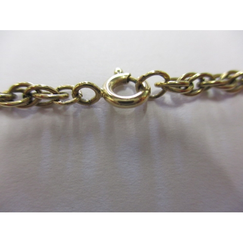 66 - A 9ct yellow gold necklace chain, approx. linear length 55cm approx. weight 11.3g in useable pre-own... 