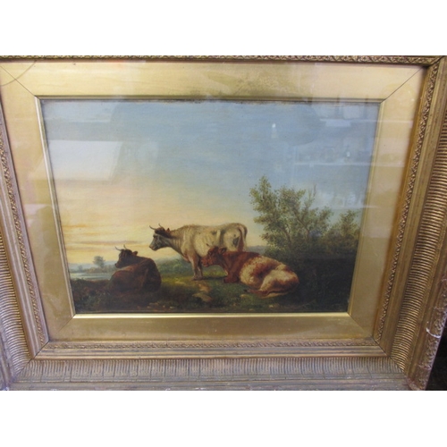 261 - A 19th century oil on canvas landscape cattle scene, unsigned but probably by Thomas Sidney Cooper, ... 