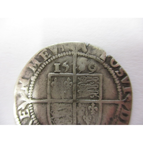 129 - Two Elizabeth I silver hammered coins, one a half groat, both with good definition of features, one ... 