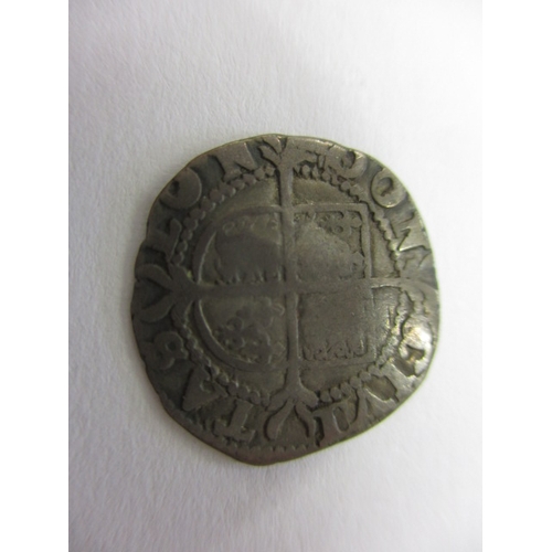 129 - Two Elizabeth I silver hammered coins, one a half groat, both with good definition of features, one ... 