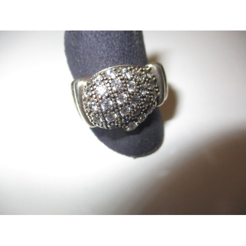 142 - A vintage 925 silver boxing glove ring, approx. ring size ‘S’, in useable pre-owned condition