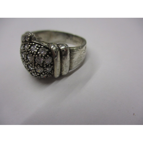 142 - A vintage 925 silver boxing glove ring, approx. ring size ‘S’, in useable pre-owned condition