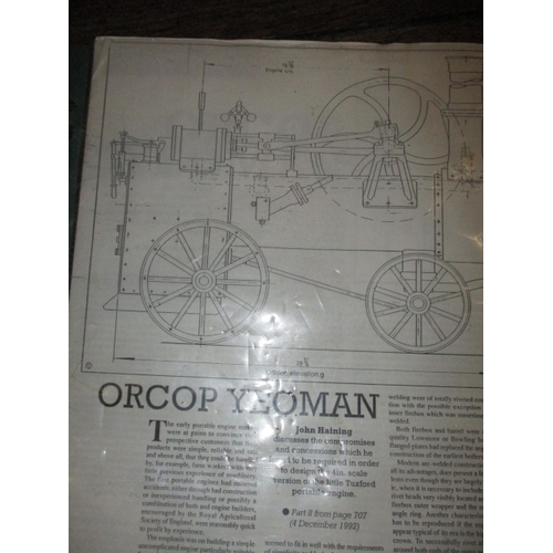 302 - An Orcop Yeoman live steam model portable engine, built by a professional engineer some 20+ years ag... 