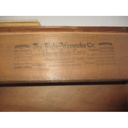 289 - A vintage Globe Wernicke, 3 stack bookcase. In useable, pre-owned condition. Approximate dimensions ... 