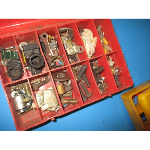 26 - A tool bag with contents, to include Whitworth, A/f and metric spanners, all in used condition