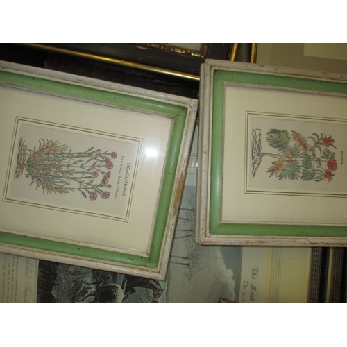 72 - A large quantity of framed pictures, to include 4 steeple chase prints, all in useable pre-owned con... 