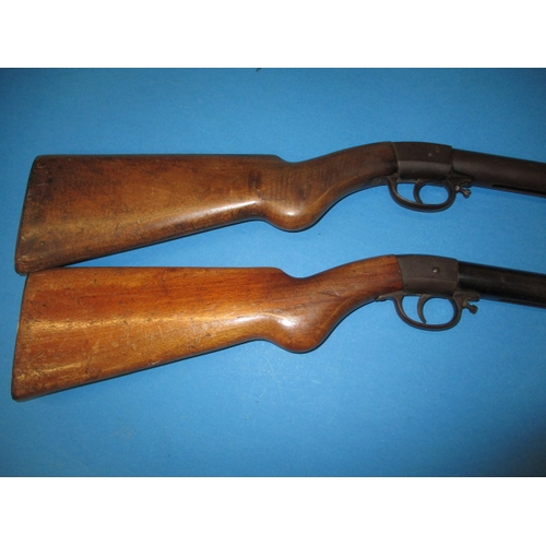 80 - Two pre-war Diana .177 air rifles, having are-related marks, both cock and fire