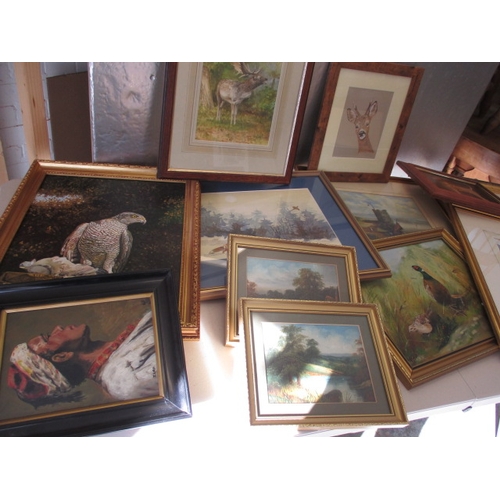 192 - A large quantity of pictures and paintings, various mediums and ages. All in displayable condition