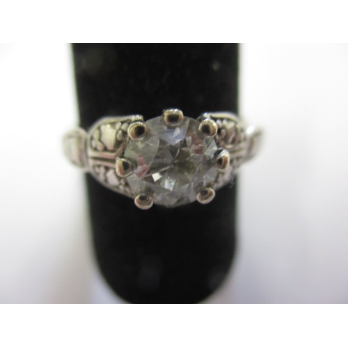 16 - A vintage 18ct yellow gold diamond solitaire ring, approx. dia of stone 6mm, approx. ring size ‘L’, ... 