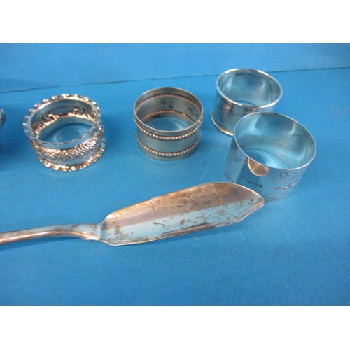 143 - A parcel of vintage sterling silver items, to include bonbon dishes, approx. parcel weight without l... 