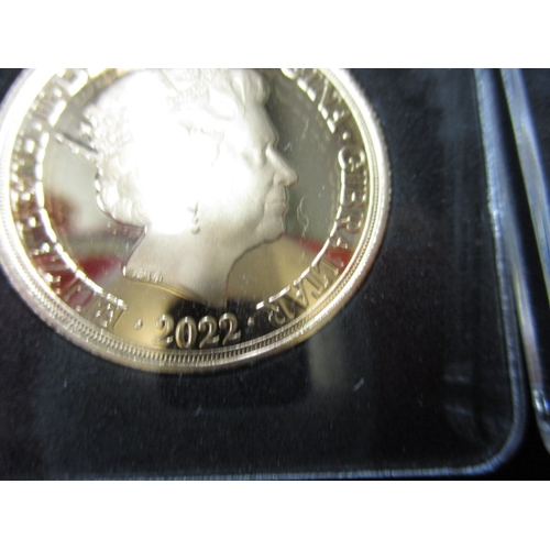 128 - A London Mint 2022 proof gold sovereign four coin set, in original box with numbered certificate