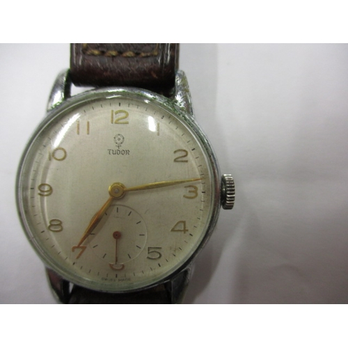 78 - A Mid-20th century Rolex Tudor watch, approx. diameter 31mm, general use related marks, runs for a s... 