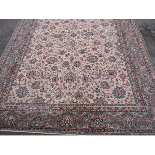 275 - A vintage rug, approx. size 200x290cm in used condition with general use-related marks