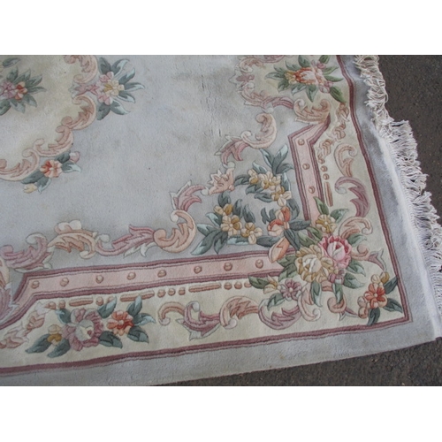 276 - A vintage rug, approx. size 250x165cm in used condition with general use-related marks and some stai... 