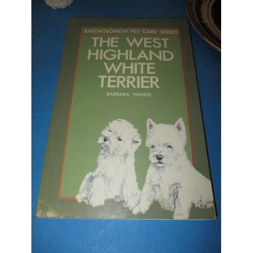 257 - A parcel of West highland white terrier collectables, all in used condition