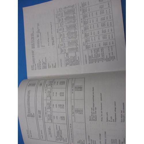 261 - A 1964 Land Rover parts catalogue and an instruction manual, both in good used condition