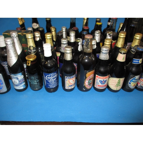 134 - Approx 60 bottles of vintage beer, to include numerous royal commemorative examples, all unopened an... 