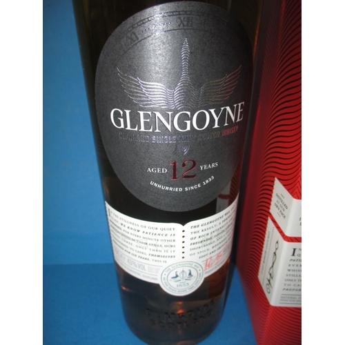 151 - A 70cl bottle of Glengoyne 12 year single malt whisky, with original card box