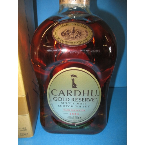 152 - A 70cl bottle of Cardhu Gold Reserve single malt whisky, with original cardboard box