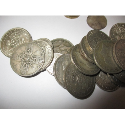 69 - A parcel of vintage coins to include approx. 250g of part silver examples, all in circulated conditi... 