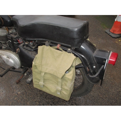 236 - A Royal Enfield 350cc motorcycle, with V5. Sold as a restoration project, last run 4 years ago