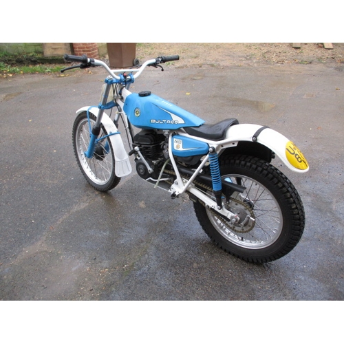 241 - A Bultaco 244cc trials bike, with V5. Sold as a restoration project, last run 4 years ago