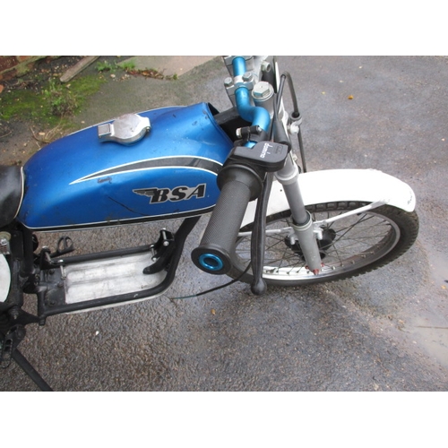 234 - A vintage BSA Bantam trials bike, engine dismantled and needs reassembling, sold as a restoration pr... 