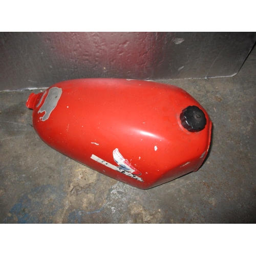 223 - A Honda motorcycle petrol tank. Sold as restoration project, age related marks