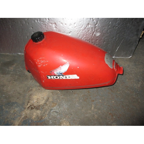 223 - A Honda motorcycle petrol tank. Sold as restoration project, age related marks