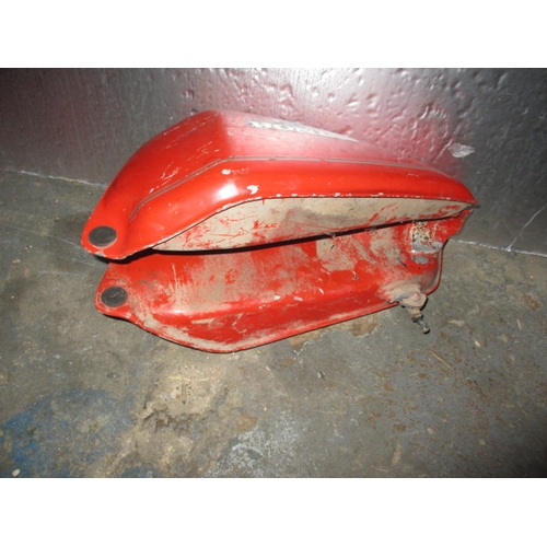 223 - A Honda motorcycle petrol tank. Sold as restoration project, age related marks