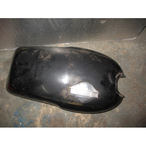 212 - A Norton motorcycle petrol tank. Sold as restoration project, age related marks