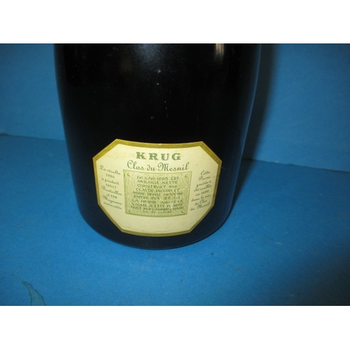 145 - A 75cl bottle 1990 Krug Clos du mesnil champagne, brut blanc de blance