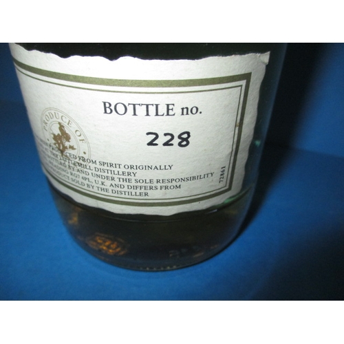 156 - A 70cl bottle of 1983 First Cask Lowland Malt Whisky, cask number 2916, bottle number 228, settled l... 